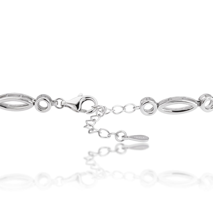 Elegant 1.6CT 925 Sterling Silver Moissanite Bracelet – A Timeless Sparkle for Every Occasion