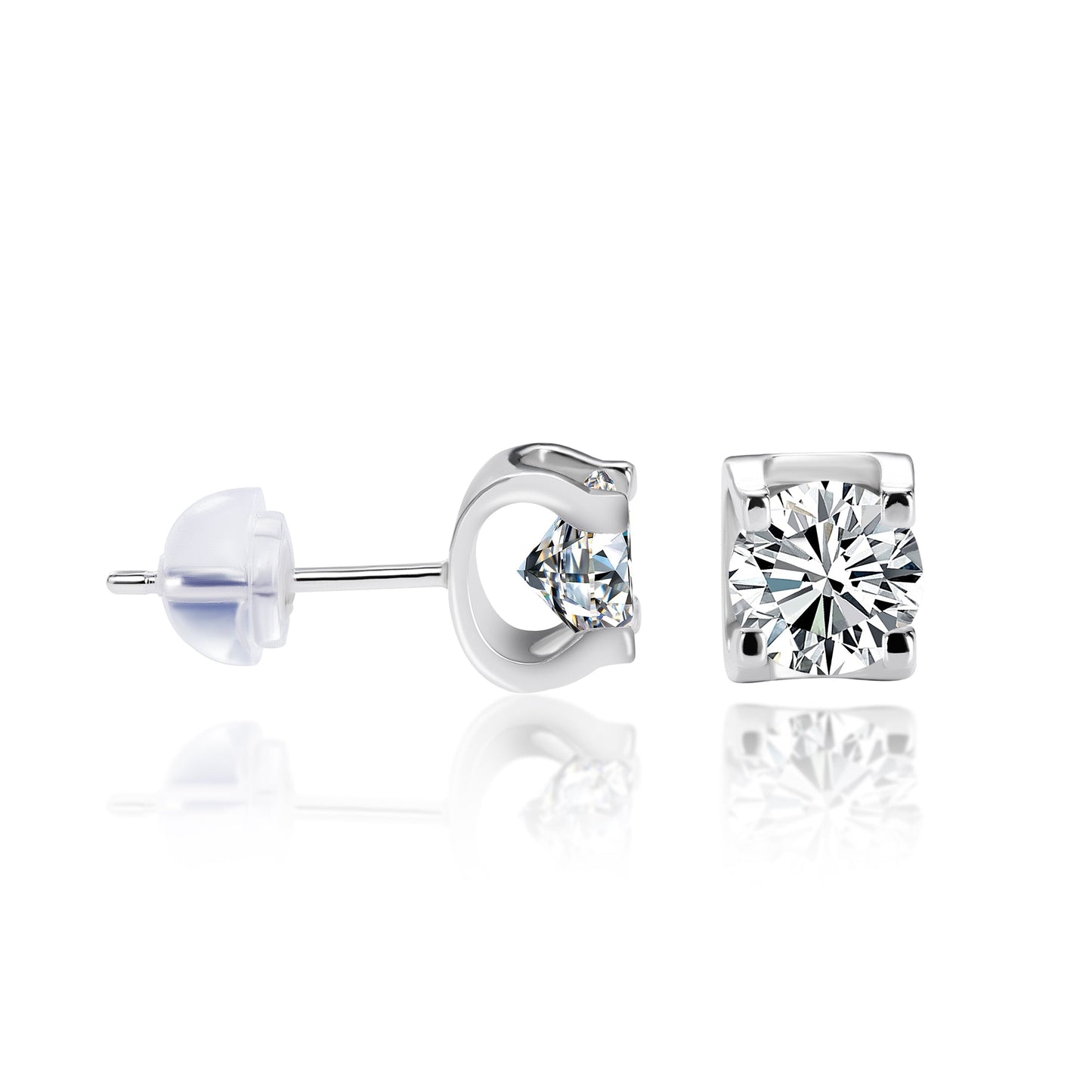 Modern Brilliance – 925 Sterling Silver Moissanite Jewelry Set