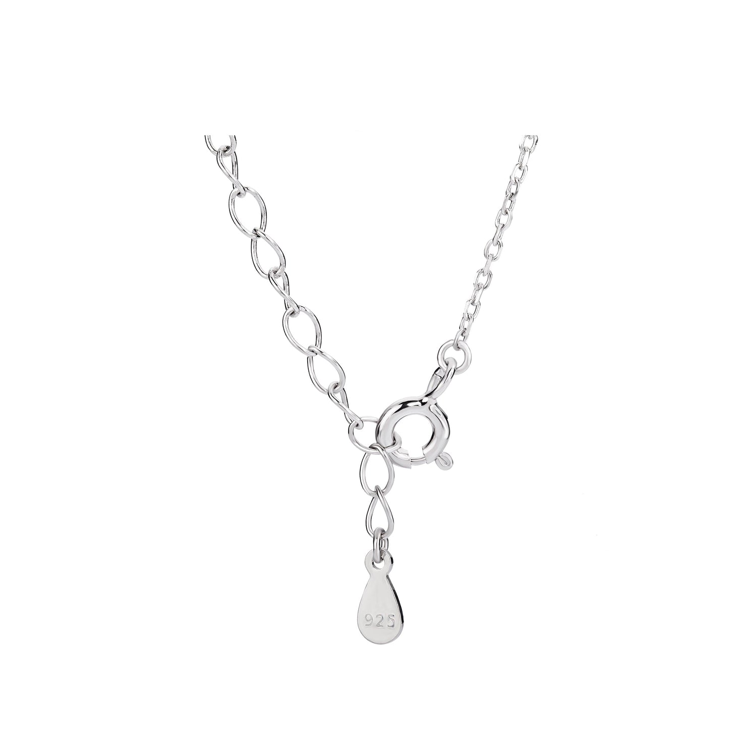 Elegant Business Casual Regal Moissanite Pendant Necklace - Perfect for Every Occasion