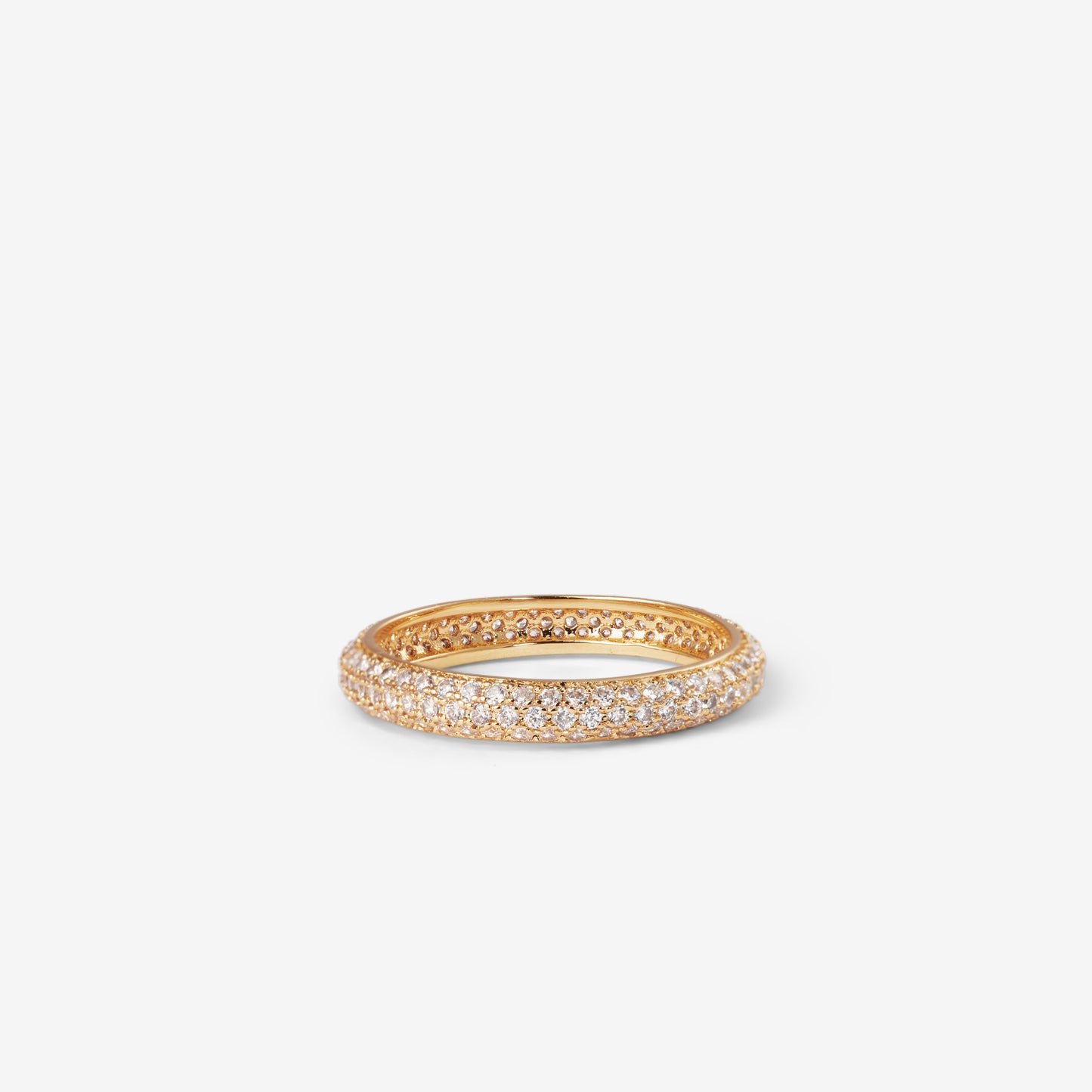 ETERNITY PAVÉ RING Gold